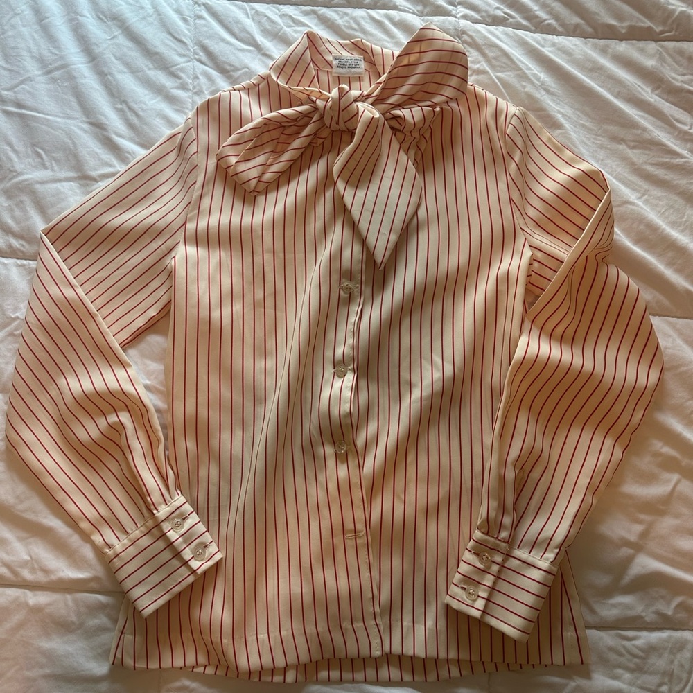 Striped Button-Up Shirt - Picture 5 of 8